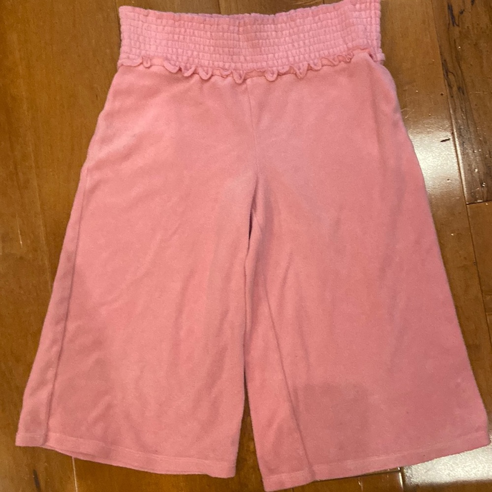 Girls Gymboree size 8 elastic waist pink pants